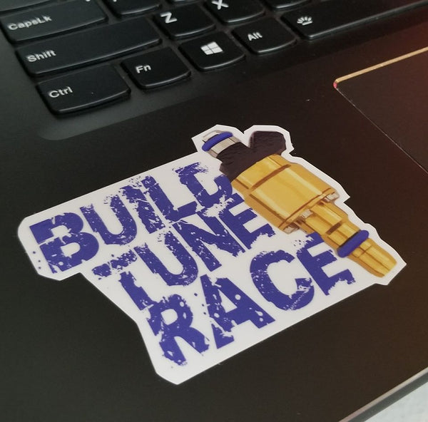 Build Tune Race Injector Sticker